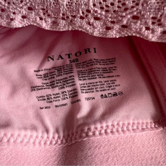 Natori Bliss Perfection Contour Soft Cup Bra in Peony Pink 34B NEW MSRP $66 - Picture 4 of 6